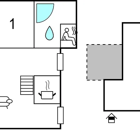 Сasa de vacaciones Awesome In With Sauna Rechlin